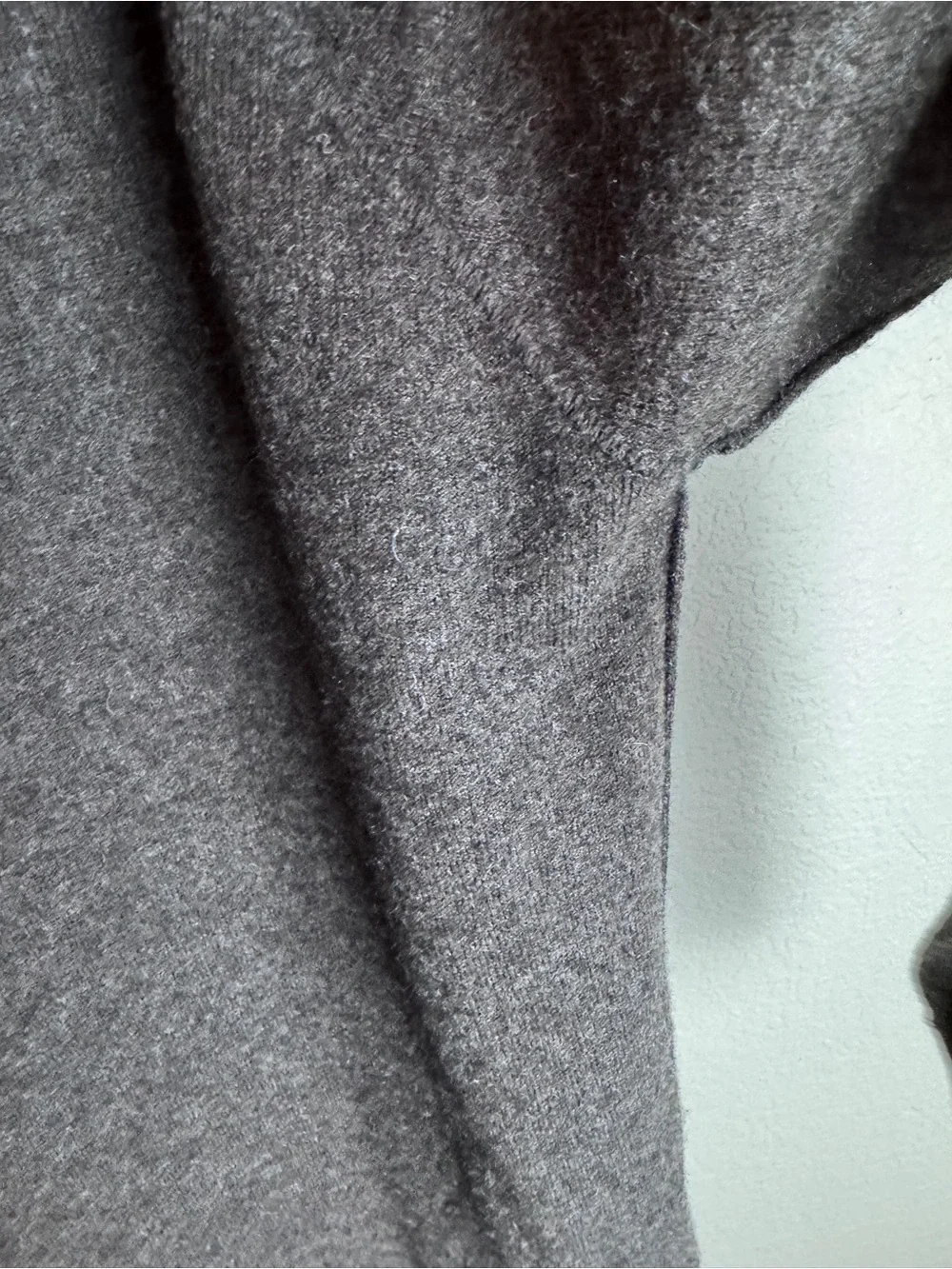 The North Face Men's M Brown Quarter Zip Pullover Sweater W/External Seams